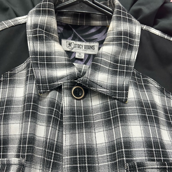 Stacy Adams Plaid Two-Piece Set🧥👖👔 - Picture 4 of 5